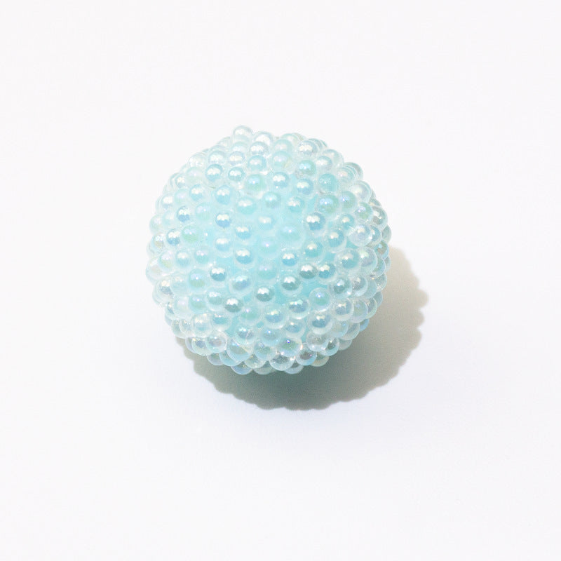Wholesale 10PCS DIY Sugar Beads Loose Beads Transparent Jelly Through Hole Beads